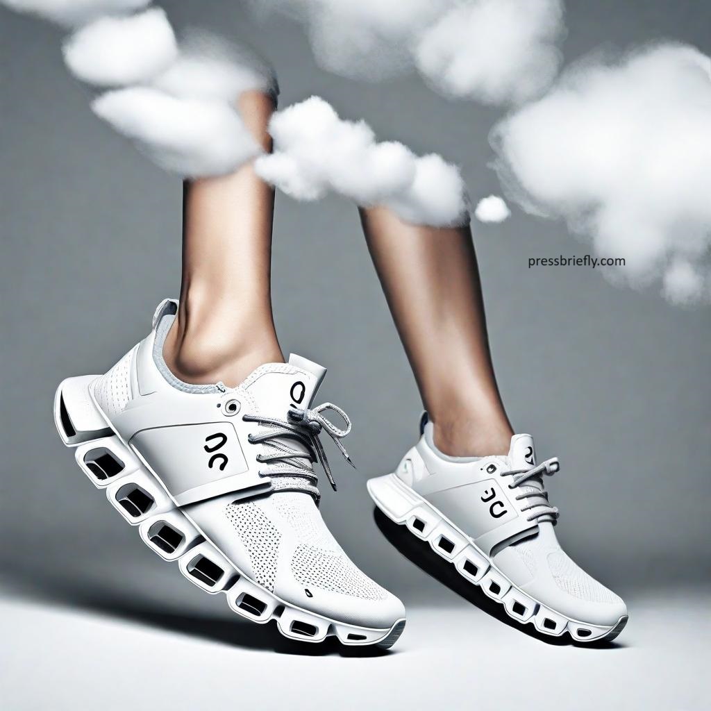 On cloud shoes by press briefly