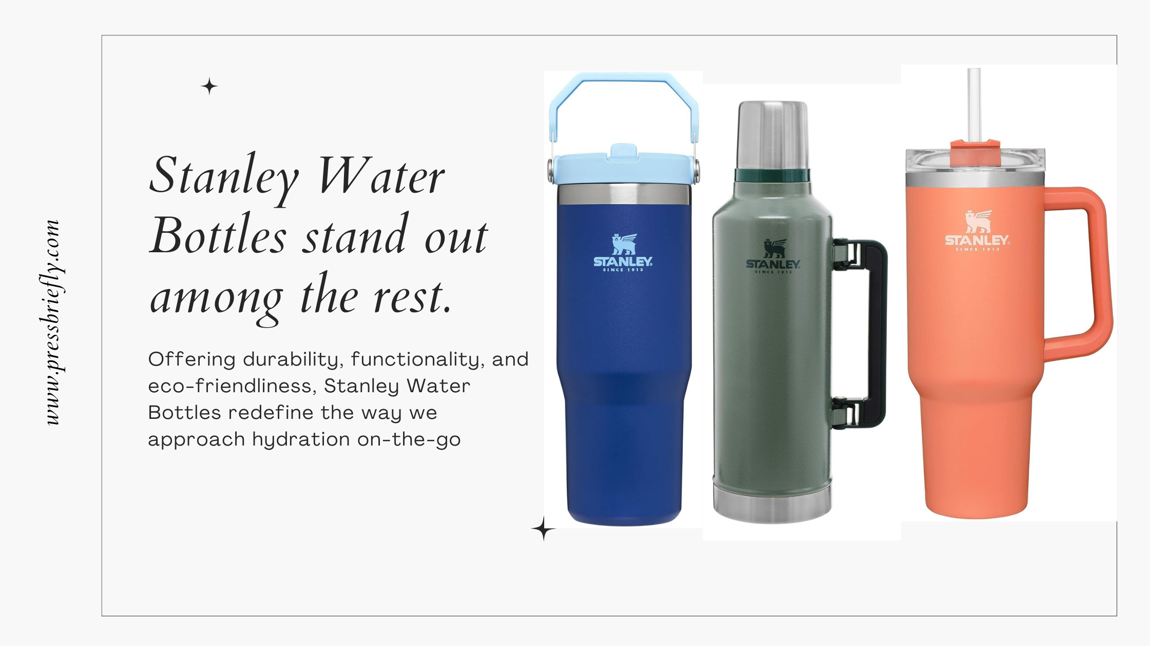 Stanley Water Bottle Feature
