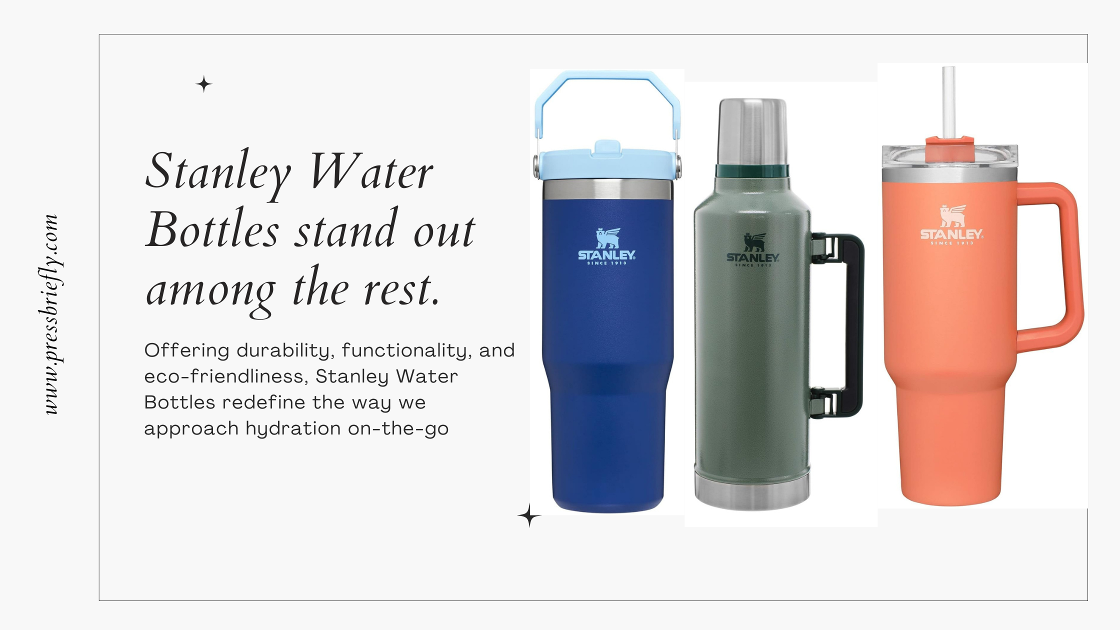 Stanley Water Bottles: 13 Feature’s They’re Your Perfect Adventure Hydration Companion