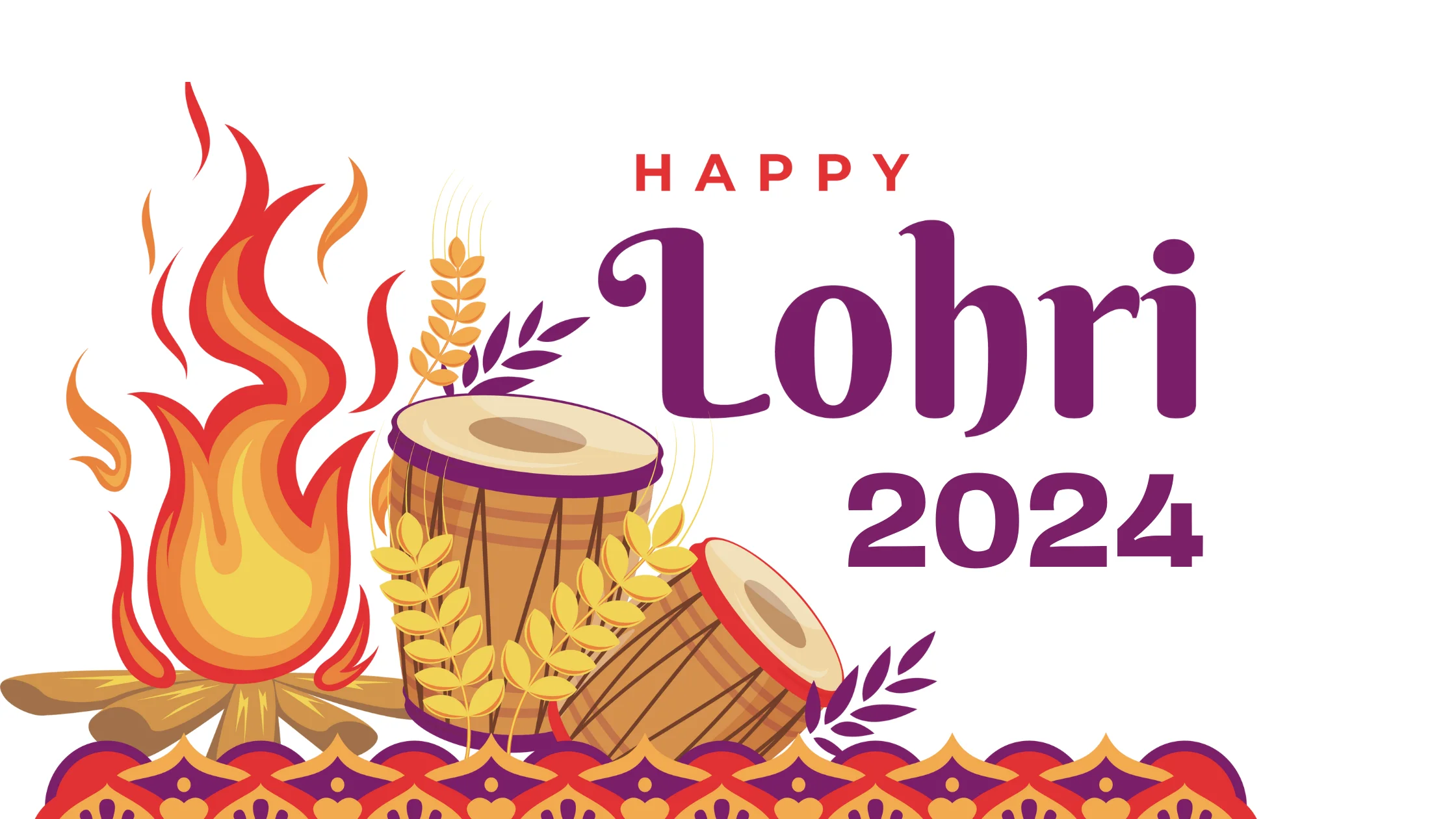 Lohri 2024 Celebration in Punjab: Igniting Joy and Prosperity with Power Quotes!