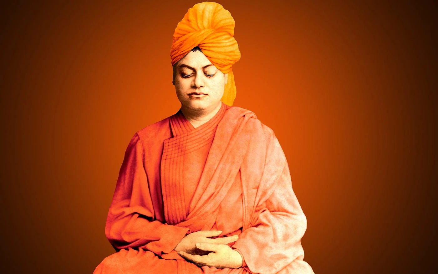 swami vivekanand getup